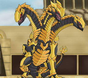 3_heads arena armor armor_plates aurelus colosseum female feral multi_head outside raised_arm solo tail shadeominus bakugan bakugan_(series) bakugan_battle_planet european_mythology greek_mythology mythology viloch_(bakugan) dragon generation_2_bakugan hydra mythological_creature mythological_scalie scalie hi_res