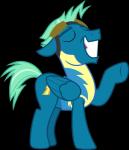 blue_body clothing eyewear feral goggles male quadruped skinsuit smile smug solo tight_clothing vector wings chainchomp2 chainchomp2_(artist) friendship_is_magic hasbro my_little_pony mythology sky_stinger_(mlp) equid equine mammal mythological_creature mythological_equine pegasus 2017 absurd_res alpha_channel digital_media_(artwork) hi_res