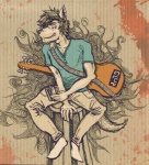 canine cigarette clup dog flask grin guitar jeans looking_at_viewer male sitting socks solo stool
Rating: Safe
Score: 1
User: baracudaboy
Date: August 16, 2010