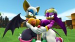 anthro big_breasts big_butt big_penis blue_eyes breasts butt clothed clothing curvy_figure female genitals green_body green_eyes group group_sex handjob male male/female nipples partially_clothed penile penis purple_body sex smile thick_thighs threesome trio voluptuous irc_(artist) sega sonic_riders sonic_the_hedgehog_(series) jet_the_hawk rouge_the_bat wave_the_swallow accipitrid accipitriform avian bat bird hirundinid humanoid mammal oscine passerine swallow_(bird) 16:9 hi_res widescreen