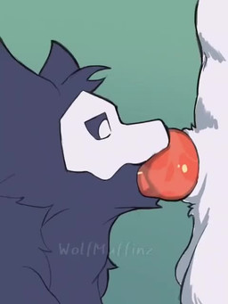 animal_genitalia anthro anthro_on_anthro anthro_penetrated anthro_penetrating anthro_penetrating_anthro anthro_penetrating_male balls black_saliva black_sclera blush blush_lines bodily_fluids bone bone_mask cheek_bulge cheek_tuft colored_saliva cum cum_in_mouth cum_inside dark_body dark_fur deep_penetration deep_throat duo ejaculation erection facial_tuft fellatio fluffy fucked_silly fur genital_fluids genitals head_fluff highlights_(coloring) knot knot_fucking knotted_penis knotting male male/male male_penetrating_anthro mask navel onomatopoeia oral oral_knot_fucking oral_knotting oral_only oral_penetration orgasm penetration penile penile_penetration penis penis_in_mouth plap plap_(sound) precum red_penis rough_oral rough_sex saliva sex simple_background skull skull_mask sound_effects text tuft unusual_bodily_fluids unusual_saliva wet wet_penis white_body white_eyes white_fur white_mask sound_warning wolfmuffinz changed_(video_game) dr._k_(changed) puro_(changed) canid canine canis dark_latex goo_creature mammal wolf 3:4 animated credits frame_by_frame long_playtime sound video