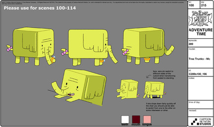 accessory ambiguous_gender bow_ribbon elderly feral floppy_ears furgonomics proboscis_(anatomy) ribbons ring_(jewelry) smile solo square_(anatomy) square_head tail tail_accessory tail_bow tail_ribbon text trunk_(anatomy) wrinkles yellow_body joe_sparrow_(artist) sandra_lee adventure_time cartoon_network microsoft minecraft mojang xbox_game_studios tree_trunks elephant elephantid mammal proboscidean crossover english_text hi_res model_sheet official_art