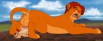 abdominal_bulge animal_genitalia animal_penis anus balls duo feline_genitalia feline_penis female feral genitals larger_male male male/female penetration penis pussy sex size_difference smaller_female vaginal vaginal_penetration backlash91 conditional_dnp disney the_lion_king simba_(the_lion_king) timon's_ma felid herpestid lion mammal meerkat pantherine 2022 digital_media_(artwork) hi_res