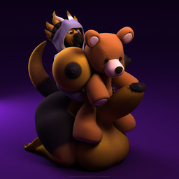 anthro areola balls big_balls big_breasts breasts clothing erection genitals gynomorph hoodie horn huge_balls huge_breasts hyper intersex nipples non-mammal_balls non-mammal_breasts non-mammal_nipples penis plushie simple_background smile solo tail teddy_bear thick_thighs topwear wide_hips anthroanim mythology milenth_drake dragon mythological_creature mythological_scalie scalie 1:1 3d_(artwork) digital_media_(artwork) hi_res