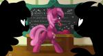 2016 absurd_res anatomically_correct anatomically_correct_genitalia anatomically_correct_pussy animal_genitalia animal_pussy anus butt chalkboard cheerilee_(mlp) cutie_mark dock_(anatomy) earth_pony english_text equid equine equine_genitalia equine_pussy female feral friendship_is_magic genitals group hair hasbro heart_symbol hi_res horse information_board inside mammal mouth_hold my_little_pony pony ponypron pussy solo_focus tail text