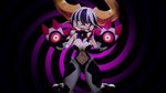 abstract_background anthro bra breasts claws clothed clothing female fur glowing glowing_eyes hair hand_eye horn kneeling looking_at_viewer open_mouth open_smile panties psychedelic_background red_eyes smile solo spiral_background spots underwear wave balpal disgaea european_mythology greek_mythology mythology nippon_ichi_software evil_eye_(disgaea) animal_humanoid bovid bovine humanoid mammal mammal_humanoid minotaur 16:9 3d_(artwork) 4k absurd_res blender_(artwork) digital_media_(artwork) hi_res widescreen