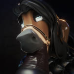 anthro bdsm bondage bound cuff_(restraint) duo erection genitals harness latex male male/male male_penetrated male_penetrating male_penetrating_male oral oral_penetration penetration penis restrained restraints sex simple_background the_golden_stallion blender_cycles drake_coalcliff equid equine horse mammal 1:1 3d_(artwork) 3d_animation animated digital_media_(artwork) hi_res no_sound short_playtime webm