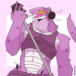 5_fingers anthro bottomwear clothed clothed_anthro clothed_male clothing countershade_face countershade_neck countershade_torso countershading cropped_tank_top drawstring_bottomwear electronics emanata fingers flesh_fang forked_tongue front_view fully_clothed fully_clothed_anthro fully_clothed_male head_turned holding_microphone holding_object looking_at_viewer male microphone motion_lines multicolored_body musical_note musical_symbol navel open_mouth open_smile pink_background pink_body pink_bottomwear pink_clothing pink_countershading pink_shirt pink_tank_top pink_topwear pupils shirt simple_background slit_pupils smile solo symbol tail tail_motion tailwag tank_top teeth text tongue tongue_out topwear two_tone_body yellow_sclera skykdotidot lolsy_(lolsytheva) reptile scalie snake 2024 artist_name digital_drawing_(artwork) digital_media_(artwork) english_text half-length_portrait hi_res portrait