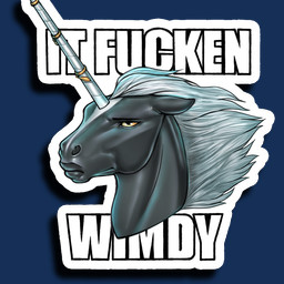 angry black_body ears_pinned eyebrows facial_markings hair head_markings horn jewelry lips long_horn looking_at_viewer mane markings orange_eyes simple_background solo text white_hair white_horn white_mane quillu it_fucken_wimdy mythology alisian equid equine mammal mythological_creature mythological_equine unicorn 1:1 2026 alpha_channel detailed digital_media_(artwork) english_text headshot_portrait meme portrait
