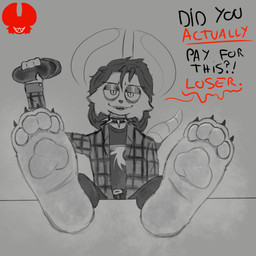 anthro clothing dirty_sandals feet financial_domination flip_flops foot_fetish foot_focus footwear male pawpads paws sandals shoes solo ratfucker616 john_(ratfucker616) mammal murid murine rat rodent 1:1 hi_res