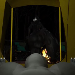 abdominal_bulge anal anal_penetration anthro balls big_balls big_butt big_penis black_body black_fur black_penis black_tongue bouncing_butt bouncing_penis butt campfire consistent_pov duo femboy first_person_view forest fur genitals hot_dogging huge_balls huge_butt huge_penis humanoid_genitalia humanoid_penis hyper hyper_balls hyper_genitalia hyper_penis male male/male male_penetrated male_penetrating male_penetrating_male male_pov penetration penile penile_penetration penis penis_in_ass penises_touching plant power_bottom sex tent thick_thighs tongue tree wide_hips syntaxerror raguda_(modeler) changed_(video_game) puro_(changed) ambiguous_species canid canine canis goo_creature mammal wolf 1:1 2025 3d_(artwork) 3d_animation animated digital_media_(artwork) long_playtime no_sound video