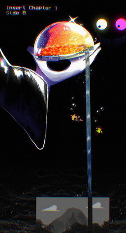 anthro black_background blonde_hair brown_hair clothing female fingers green_clothing green_shirt green_topwear group hair heterochromia male shirt simple_background snow_globe snowgrave text topwear underwater water playcenter deltarune undertale undertale_(series) friend_(deltarune) gaster kris_dreemurr noelle_holiday deer human mammal new_world_deer reindeer 2026 absurd_res digital_media_(artwork) hi_res