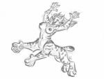 breasts claws feet fur gynomorph hair intersex nipple_piercing nipples nude paws piercing pose short_tail smile solo spots stripes tail nicnak044 shorttail chakamil chakat felid felid_taur feline lynx mammal mammal_taur taur 2020 digital_media_(artwork) monochrome herm_(lore)