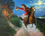 ambiguous_feral ambiguous_gender american_revolutionary_war april_(month) blue_sky breath brick brown_body brown_fur building chimney clothing cloud cloudy_sky door female female_human fence feral fur green_grass green_leaves group gun halter hat headgear headwear historical holding_lantern holding_musket holding_object holding_ranged_weapon holding_weapon hooves house jacket lamp lantern larger_ambiguous larger_feral light_body light_skin male male_human massachusetts moon musket night outside plant plantigrade ranged_weapon red_clothing red_jacket red_topwear reins riding river rooftop running saddle size_difference sky smaller_female smaller_human smaller_male topwear tree tricorne unguligrade weapon edward_mason_eggleston public_domain real_world paul_revere equid equine horse human mammal narragancet_pacer 1933 20th_century ancient_art colored formal_art oil_painting_(artwork) painting_(artwork) shaded signature traditional_painting_(artwork)
