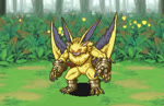 anthro armor biceps claws fur long_ears male melee_weapon muscular muscular_anthro muscular_male orange_eyes pecs sharp_teeth solo sword teeth weapon winged_arms wings yellow_body yellow_fur omeletghost bandai_namco digimon digimon_(species) lamortmon monster animated digital_media_(artwork) no_sound pixel_(artwork) pixel_animation short_playtime webm