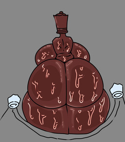armless back_boob big_breasts big_butt biped bodily_fluids breasts brown_body brown_breasts butt clothing dark_body faceless_character faceless_female faceless_humanoid female floating_hands glistening glistening_back glistening_body glistening_breasts glistening_butt glistening_head glistening_legs glistening_thighs gloves grey_background grey_towel handwear holding_object holding_towel huge_breasts huge_butt huge_thighs mature_female mature_humanoid monotone_background not_furry nude nude_female nude_humanoid rear_view simple_background solo standing sweat sweaty_back sweaty_body sweaty_breasts sweaty_butt sweaty_legs sweaty_thighs thick_thighs towel white_clothing white_gloves white_handwear x_yarita glitch_productions the_amazing_digital_circus queenie_(tadc) animate_inanimate humanoid living_chess_piece 2026 digital_drawing_(artwork) digital_media_(artwork) hi_res