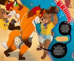 bone bully diaper eyewear glasses humiliation kissing locker manor nerd pen skull bottlebear bear canid canine fox mammal absurd_res hi_res