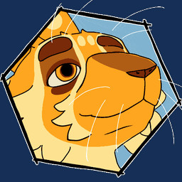 anthro border brown_body brown_fur cheek_tuft eyebrows facial_tuft fur hexagon looking_at_viewer looking_up male open_mouth orange_body orange_fur outline sleep_deprivation smile solo tan_body tan_fur tuft whiskers quotethequiet pngtuber quote_(quotethequiet) ailurid hare hybrid lagomorph leporid mammal red_panda 1:1 animated headshot_portrait portrait