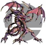 abs barefoot claws feet feral male nude open_mouth pose rib_lines sharp_teeth skinny solo spikes spread_legs spreading tail teeth toe_claws tongue tongue_out wings yellow_eyes cathianemelian metroid mythology nintendo super_smash_bros. super_smash_bros._ultimate ridley alien dragon mythological_creature mythological_scalie scalie space_dragon_(metroid) hi_res