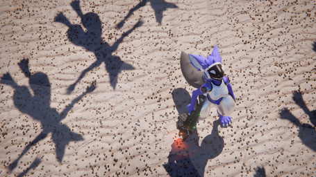 ambiguous_gender anthro floating gun looking_up machine offscreen_character ranged_weapon shadow solo t-pose weapon malikproto absolution_(album) half-life muse_(band) valve akis_(akis_proto) protogen 16:9 3d_(artwork) digital_media_(artwork) hi_res watermark widescreen
