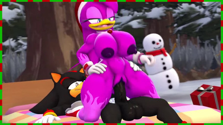 abdominal_bulge anthro areola balls big_breasts black_body black_fur box breasts christmas_clothing christmas_headwear clitoris clothing container duo erection female female_penetrated footwear forest from_behind_position fur genitals gift_box gloves hair handwear hat headgear headwear holidays lying male male/female male_penetrating male_penetrating_female nipples nude on_back on_bottom on_top outdoor_nudity outside outside_sex penetration penile penile_penetration penis plant reverse_cowgirl_position santa_hat sex shoes smile snow snowman tail tree vaginal vaginal_penetration vulva sarah_dellen christmas sega sonic_riders sonic_the_hedgehog_(series) shadow_the_hedgehog wave_the_swallow avian bird eulipotyphlan hedgehog hirundinid mammal oscine passerine swallow_(bird) 16:9 3d_(artwork) 3d_animation animated digital_media_(artwork) high_framerate no_sound short_playtime source_filmmaker_(artwork) webm widescreen