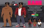 anthro bottomwear brazilian_flag brown_body brown_fur clothing featureless_crotch footwear fur hair highlights_(coloring) hoodie hooves jewelry lgbt_pride looking_at_viewer male muscular muscular_anthro muscular_male necklace necktie nipples nude pansexual_pride_colors pants piercing ponytail pride_colors red_eyes shirt shoes shorts simple_background smile sneakers solo standing sweatpants tail text topwear vest white_clothing white_highlights white_shirt white_topwear lobokosmico jordan_(brand) nike kane_(lobokosmico) equid equine horse mammal absurd_res digital_drawing_(artwork) digital_media_(artwork) english_text hi_res model_sheet url