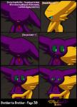 2015 after_sex alternate_color bloodstone brother_(lore) comic cuddling dialogue duo english_text eyes_closed gem_(redfox09) generation_3_pokemon green_eyes hi_res hug humanoid incest_(lore) male male/male nintendo not_furry open_mouth pokemon pokemon_(species) purple_body purple_skin romantic romantic_couple sableye shiny_pokemon sibling_(lore) sleeping text vibrantechoes yellow_body yellow_skin