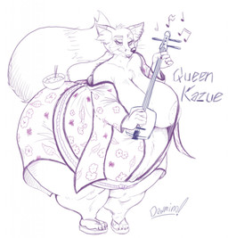 anthro areola asian_clothing belly big_breasts big_butt bowl breasts butt clothed clothing container ear_piercing east_asian_clothing female food footwear huge_breasts huge_butt hyper hyper_butt japanese_clothing kimono morbidly_obese morbidly_obese_anthro morbidly_obese_female musical_instrument obese obese_anthro obese_female open_clothing open_shirt open_topwear overweight overweight_anthro overweight_female partially_clothed piercing plucked_string_instrument pregnant rice sandals shamisen shirt shoes solo string_instrument topwear dawmino queen_kazue_(monoorange) canid canine fox mammal 2016 digital_drawing_(artwork) digital_media_(artwork) hi_res line_art monochrome