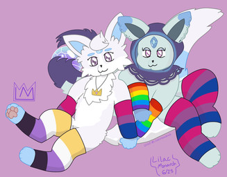 Rating: s
ID: 5669200
Date: 2025-06-26 15:37:32 -0400
Status: active
Score: -1
2025 absurd_res anthro bisexual_pride_colors blu_shiru_(lilacmonarch) canid cheek_tuft claireon clothing crystal_ball digital_drawing_(artwork) digital_media_(artwork) duo facial_tuft fakemon footwear footwear_only forehead_gem fur fur_markings gem hand_holding hi_res infineon jewelry lgbt_pride lgbt_pride_month lilacmonarch looking_at_viewer male male/male mammal markings mostly_nude necklace nintendo nonbinary_(lore) nonbinary_pride_colors pokemon pokemon_(species) pride_colors rainbow_pride_colors sitting socks socks_only soren_(endershiru) tail tuft post #5669200