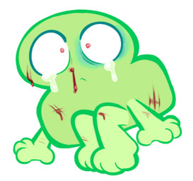 ambiguous_gender blood bodily_fluids bruised crying green_body nosebleed not_furry red_eyes simple_background solo tears white_background clockstops3am conditional_dnp battle_for_dream_island object_shows two_(bfdi) algebralian animate_inanimate living_number 2025 full-length_portrait hi_res portrait