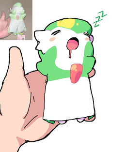 bodily_fluids disembodied_hand drooling duo featureless_feet featureless_hands feet female male open_mouth photo_reference plushie saliva simple_background sleeping sound_effects vowelless vowelless_sound_effect white_background zzz melfunnysmell nintendo pokemon gaba_(melfunnysmell) gardevoir generation_3_pokemon human humanoid mammal pokemon_(species) hi_res