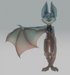 anthro bodysuit clothing eyeliner eyeshadow female makeup skinsuit solo tight_clothing wings catelman lettup disney zootopia fan_character lucy_sang bat leaf-nosed_bat mammal microbat vampire_bat yangochiropteran lucy_(disambiguation)