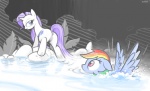 2013 anus aroused blue_eyes braddo butt curly_hair cutie_mark cyan_body duo equine feathers female feral friendship_is_magic fur hair horn horse leaves looking looking_back looking_up mammal multi-colored_hair my_little_pony pegasus pony presenting presenting_hindquarters purple_eyes purple_hair pussy rainbow_dash_(mlp) rainbow_hair raised_tail rarity_(mlp) rocks seductive smile surprise swimming unicorn water wet wet_hair white_fur wing_boner wings
Rating: Explicit
Score: 18
User: Fluttershy
Date: September 06, 2013
