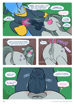 animal_genitalia animal_penis animal_vulva anus balls bodily_fluids cutie_mark duo equine_genitalia equine_penis equine_vulva female feral genitals glowing horn hypnosis magic male male/female medial_ring mind_control penis profanity saliva text thought_bubble vulva redxbacon friendship_is_magic hasbro my_little_pony mythology fan_character marble_pie_(mlp) pillow_talk_(redxbacon) earth_pony equid equine horse mammal mythological_creature mythological_equine pony unicorn absurd_res comic english_text hi_res