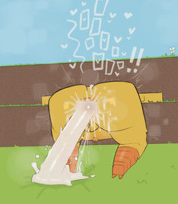 2_toes all_fours anthro anus big_butt bodily_fluids butt cum cum_expulsion cum_fart cum_inflation cum_inside cum_on_feet cum_on_ground excessive_cum excessive_genital_fluids exclamation_point faceless_anthro faceless_character faceless_female feet female gaping gaping_anus genital_fluids genitals heart_symbol huge_butt inflation moan motion_lines nude on_ground orange_anus orange_vulva outside shaking solo thick_thighs toes trembling vulva hewa five_nights_at_freddy's microsoft minecraft mojang scottgames xbox_game_studios chica_(fnaf) avian bird chicken galliform phasianid 2026 hi_res