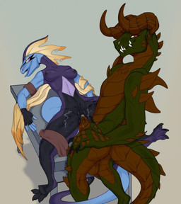 anthro anthro_on_anthro balls black_hair blue_body blue_eyes bodily_fluids body_writing breasts butt claws cum cum_in_vagina cum_inside duo facial_piercing fangs female female_penetrated from_front_position fur genital_fluids genitals green_body hair horn interspecies looking_pleasured lying male male/female male_penetrating male_penetrating_female missionary_position multicolored_body nipples nose_piercing on_back open_mouth open_smile orgasm orgasm_face penetration penis piercing red_eyes sex simple_background smile teeth toe_claws tongue tongue_out vaginal vaginal_fluids vaginal_penetration vulva white_body white_fur yellow_body ukhansson fallout microsoft nintendo pokemon deathclaw generation_8_pokemon inteleon pokemon_(species) scalie hi_res