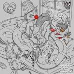 2013 after_sex aftermath alternate antler anus balls bed bedroom being_watched berry_punch_(mlp) bong condom cub cum cum_in_pussy cum_inside cutie_mark discord_(mlp) draconequus dragon english_text equine eyes_closed fangs female filled_condom friendship_is_magic glowing horn horse improvised_dildo mammal my_little_pony open_mouth original_character pegasus penis pipsqueak_(mlp) pony princess_luna_(mlp) pussy rainbow_dash_(mlp) sleeping smudge_proof spike_(mlp) std text thunder_ring unicorn wings young
Rating: Explicit
Score: 1
User: Smudge_Proof
Date: December 23, 2013