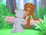 80's_theme animated anthro bear chris_sutor cinnamon_(chris_sutor) cobalt_(chris_sutor) delos duo eyes_closed fellatio forest forest_background kneeling_oral_position male male/male mammal nature nature_background no_sound oral outside_sex penile plant sex short_playtime spread_legs spreading toony tree vhs_artifacts vhs_filter webm