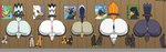 anthro anus avian_feet backsack balls big_butt big_penis butt feet foreskin genitals group hole_in_wall looking_at_viewer male penis photo pictures presented public_use restraints stocks take_your_pick talons through_wall toes pizzaozzy_(artist) breath_of_the_wild nintendo the_legend_of_zelda fyson harth_(tloz) kass_(tloz) revali teba_(tloz) avian rito absurd_res hi_res