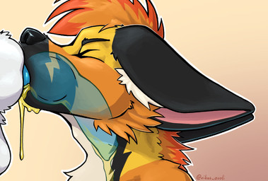 animal_genitalia anthro asphyxiation balls bodily_fluids breath_play cum disembodied_penis drinking drinking_urine duo fur genital_fluids genitals hilting knot knotted_penis knotting male male/male oral oral_knotting oral_penetration orange_body orange_fur orgasm peeing peeing_in_mouth peeing_inside peeing_while_erect peeing_while_penetrating penetration penis sheath solo_focus swallowing translucent urine urine_in_mouth urine_in_throat watersports vikas thunder_fox canid canine fox mammal maned_wolf hi_res