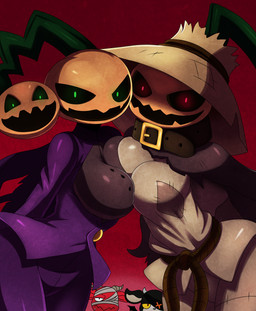 2014 bandage belt big_breasts breasts buckle clothing demon digital_media_(artwork) female green_eyes group halloween hat hi_res holidays horn looking_at_viewer red_eyes rope scarecrow sssonic2 unknown_species
Rating: Safe
Score: 13
User: Mienshao
Date: October 31, 2014 2014 bandage belt big_breasts breasts buckle clothing demon digital_media_(artwork) female green_eyes group halloween hat hi_res holidays horn looking_at_viewer red_eyes rope scarecrow sssonic2 unknown_species
Rating: Safe
Score: 13
User: Mienshao
Date: October 31, 2014