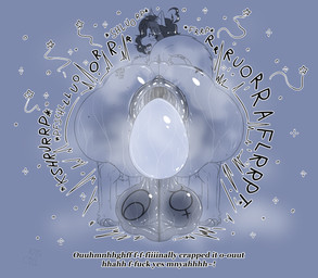 alchemical_symbol anal_storage anthro anus astrological_symbol astronomical_symbol ball_tattoo balls big_anus big_balls big_butt bodily_fluids butt butt_tattoo cavity_storage dialogue egg eyeliner gaping gaping_anus genital_tattoo genitals huge_anus huge_balls huge_butt improvised_sex_toy lipstick loose_anus loose_orifice makeup male markings mercury_symbol moan mole_(marking) mole_on_balls mole_on_butt musk musky_anus musky_balls musky_butt onomatopoeia oviposition piercing planet_symbol presenting presenting_anus presenting_hindquarters presenting_to_viewer profanity puffy_anus pushing pushing_toy_out saggy_balls scrotum_flap sex_toy shaking shaking_butt solo sound_effects sweat sweaty_balls sweaty_butt sweaty_genitalia symbol tattoo text tongue tongue_piercing wobbling kittykuscell catstopher_colombus_(kittykuscell) domestic_cat felid feline felis mammal english_text story story_in_description