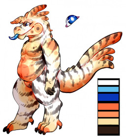 3_toes 4_fingers anthro black_markings blue_eyes blue_tongue closed_smile color_swatch featureless_chest featureless_crotch feet fingers light male male_anthro markings mouth_closed multicolored_body multicolored_scales multicolored_tail nude_anthro nude_male orange_body orange_scales orange_tail scale_markings scales simple_background slightly_chubby slightly_chubby_anthro slightly_chubby_male smile solo standing tail tail_markings thick_thighs toes tongue tongue_out white_background white_body white_scales white_tail oreocakes vellar_(nichara) amur_carp aquatic carp cyprinid cypriniform fish hybrid koi lizard reptile scalie typical_carp 2015 colored digital_drawing_(artwork) digital_media_(artwork) english_description full-length_portrait hi_res lighting model_sheet portrait shaded