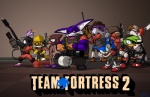 anthro blue_body blue_fur clothed clothing female fur gloves group handwear hat headgear headwear holding_object holding_weapon male multi_tail tail weapon toughset sega sonic_the_hedgehog_(series) team_fortress_2 valve bean_the_dynamite big_the_cat blaze_the_cat demoman_(team_fortress_2) dr._eggman fang_the_hunter heavy_(team_fortress_2) knuckles_the_echidna medic_(team_fortress_2) miles_prower pyro_(team_fortress_2) scout_(team_fortress_2) soldier_(team_fortress_2) sonic_the_hedgehog spy_(team_fortress_2) avian bird canid canine dipodid domestic_cat echidna eulipotyphlan felid feline felis fox hedgehog jerboa mammal monotreme picid rodent woodpecker 2009 crossover digital_media_(artwork) hi_res