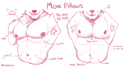 abs anthro areola armpit_hair barazoku belly_tuft biped body_hair chest_tuft directional_arrow front_view heart_symbol male muscular muscular_anthro muscular_male navel nipples open_mouth open_smile pecs presenting presenting_pecs raised_arms smile solo text torso_shot tuft moshihun canid mammal absurd_res artist_name english_text hi_res monochrome pink_and_white watermark