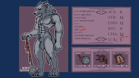 5_fingers abs animal_genitalia anthro balls claws ear_piercing exposure_variation fingers fur genitals grey_body grey_fur mace male melee_weapon nude piercing scar sheath simple_background solo standing text transparent_background weapon quitetricky kobold_adventure fenrir_(kobold_adventure) canid canine canis mammal wolf 16:9 2018 alpha_channel digital_media_(artwork) english_text hi_res story story_in_description widescreen