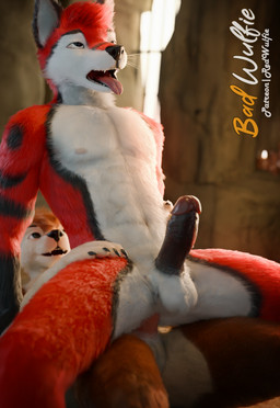 5_fingers anal anal_penetration anthro anthro_on_anthro balls biped black_claws black_nose blue_eyes brown_body brown_fur cave cave_background claws digitigrade dungeon duo erection fingers fluffy fur genitals glans gloves_(marking) hair humanoid_genitalia humanoid_penis loot looting male male/male male_anthro markings nude pawpads paws penetration penile penile_penetration penis penis_in_ass realistic red_body red_fur riding sex tail tongue tongue_out whiskers white_body white_fur white_whiskers red_wulfie blender_cycles mutt_(wagnermutt) red_(red_wulfie) canid canine canis domestic_dog mammal wolf 3d_(artwork) absurd_res blender_(artwork) digital_media_(artwork) hi_res watermark