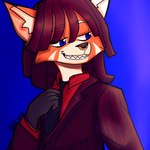 anthro blue_eyes clothing dreadlocks drug_addict facial_piercing male nose_piercing piercing pose smug_face solo suit soul_eater pierre_(palmtrees) ailurid mammal red_panda 1:1 hi_res meme