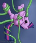 2013 anal anal_penetration bound butt cutie_mark equine female feral friendship_is_magic hair horn mammal multi-colored_hair my_little_pony oral penetration plain_background purple_eyes pussy saliva signature solo teats tentacles triple_penetration twilight_sparkle_(mlp) unicorn vaginal vaginal_penetration vertex
Rating: Explicit
Score: 8
User: Rhyrs
Date: March 19, 2013