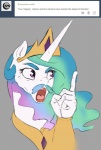 beard facial_hair female horn mustache solo text user_avatar silfoe friendship_is_magic hasbro my_little_pony mythology nintendo the_legend_of_zelda tumblr princess_celestia_(mlp) equid equine mammal mythological_creature mythological_equine unicorn 2016 crossover english_text meme